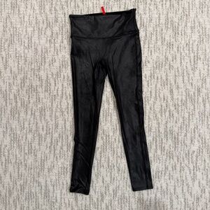 SPANXshape Faux Leather Leggings